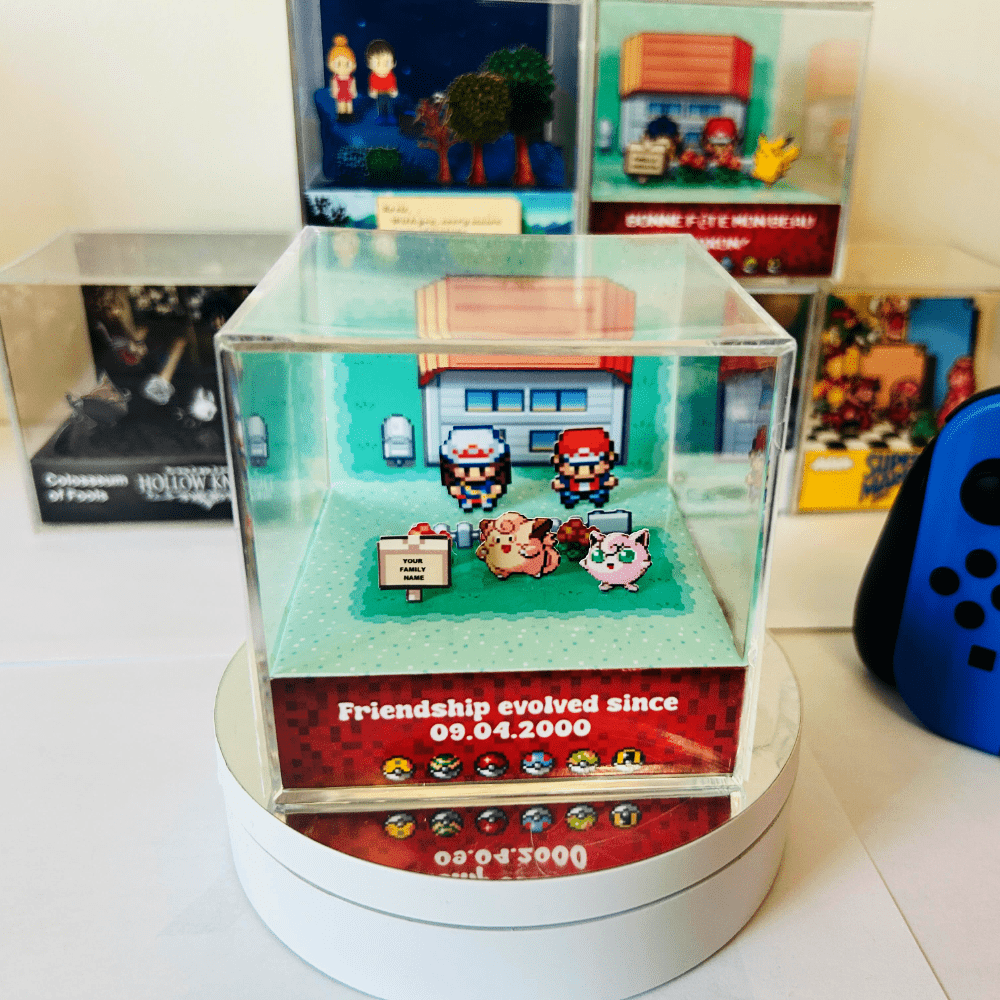 Pokemon Video Game Diorama Gift Idea